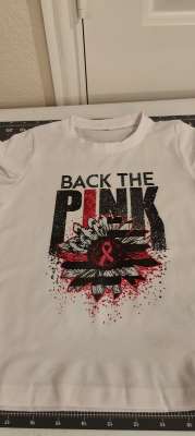 Back The Pink Breast Cancer T-shirt