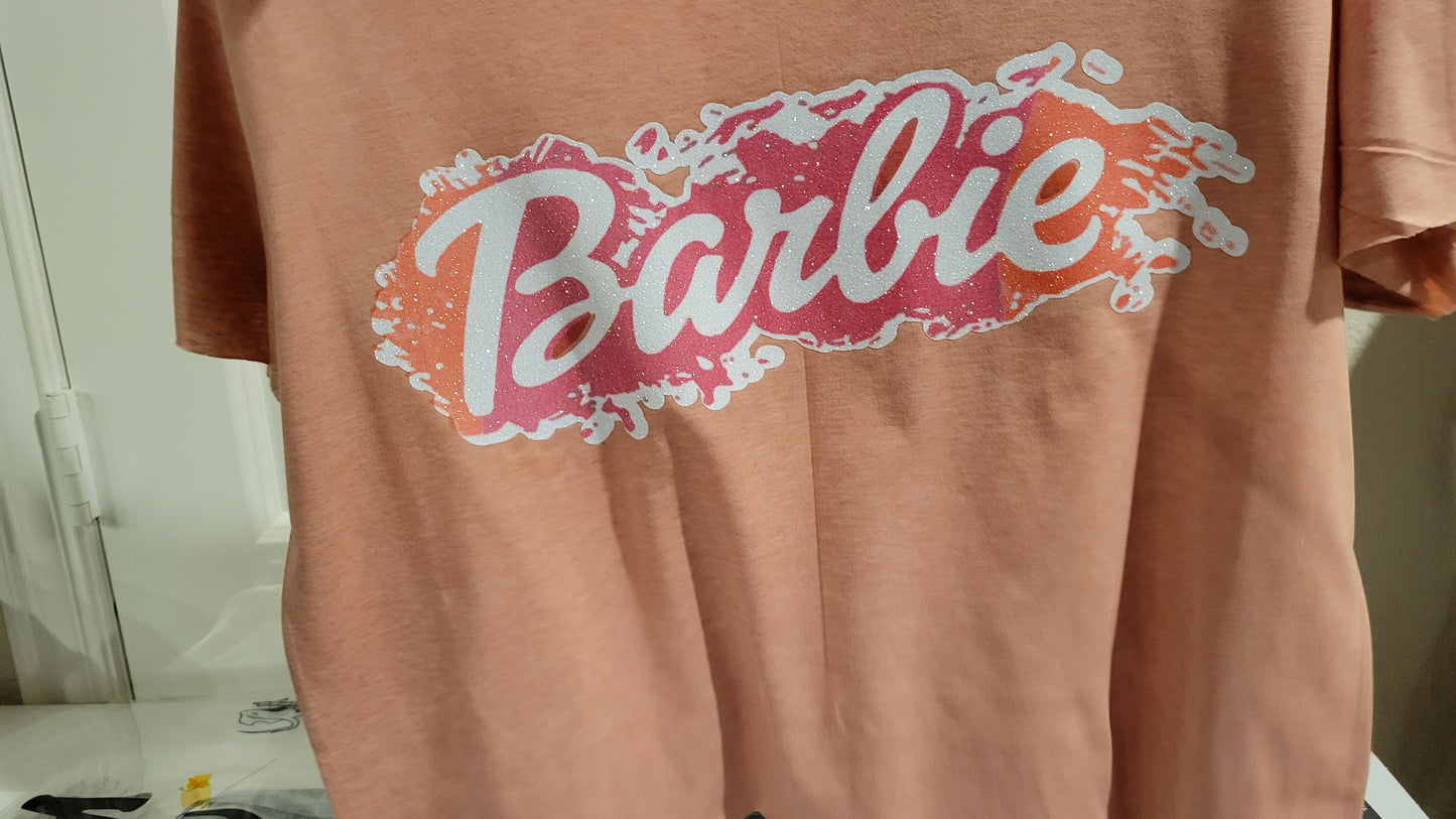 Crop Top- Barbie Shirt