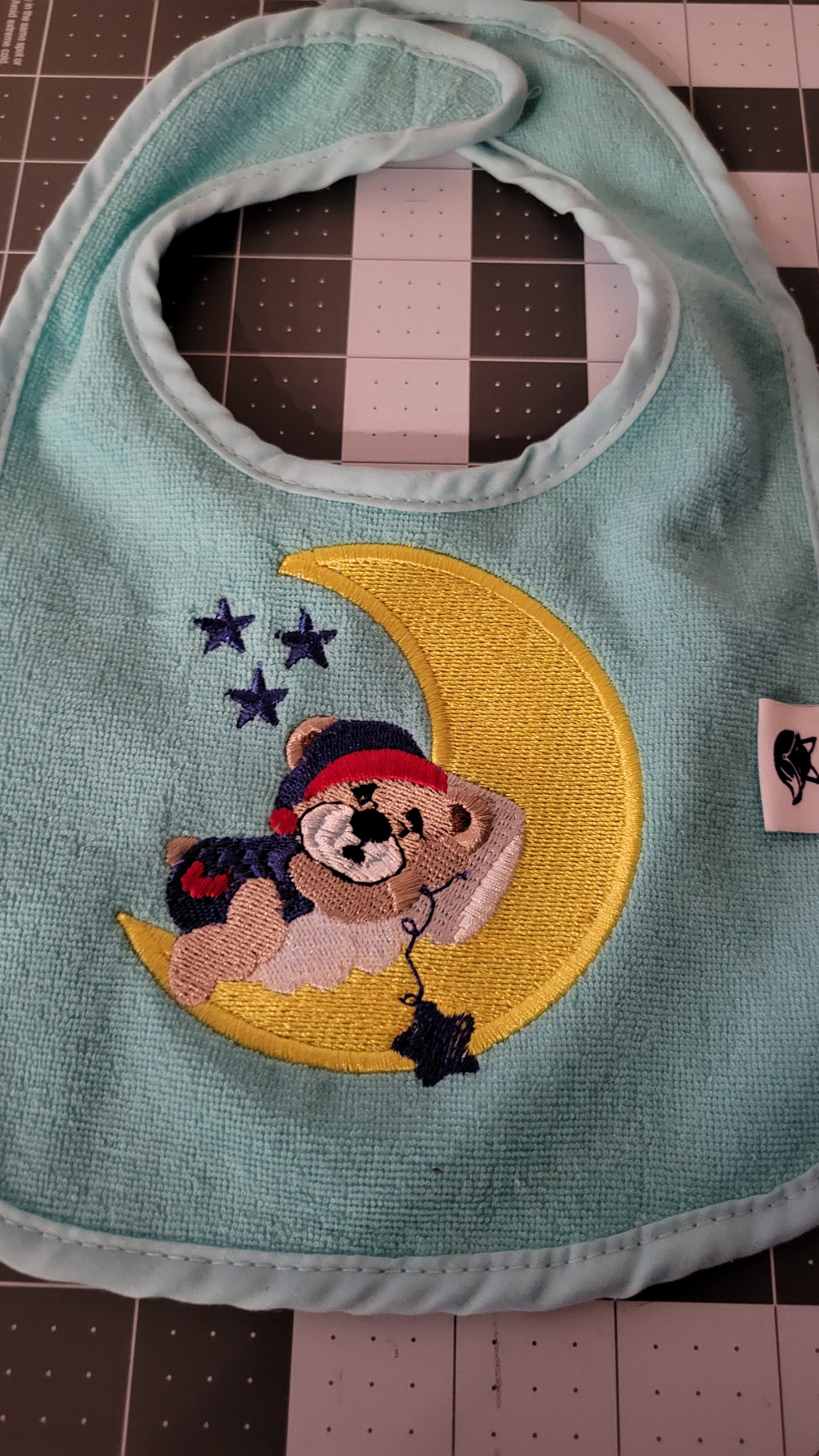 Embroidered Baby bib