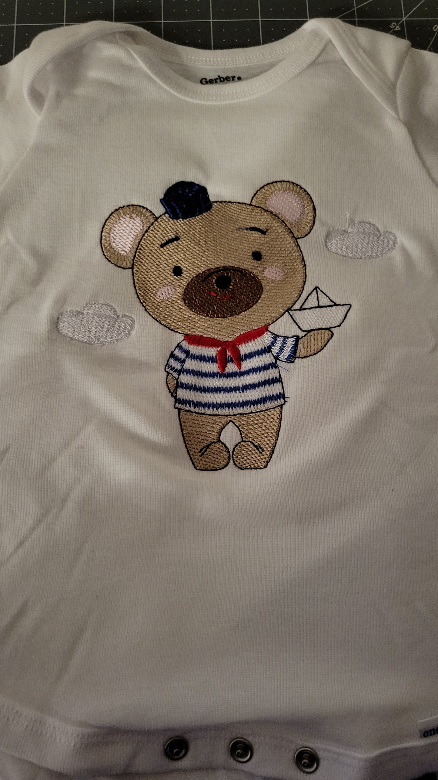 Embroidered Onesie