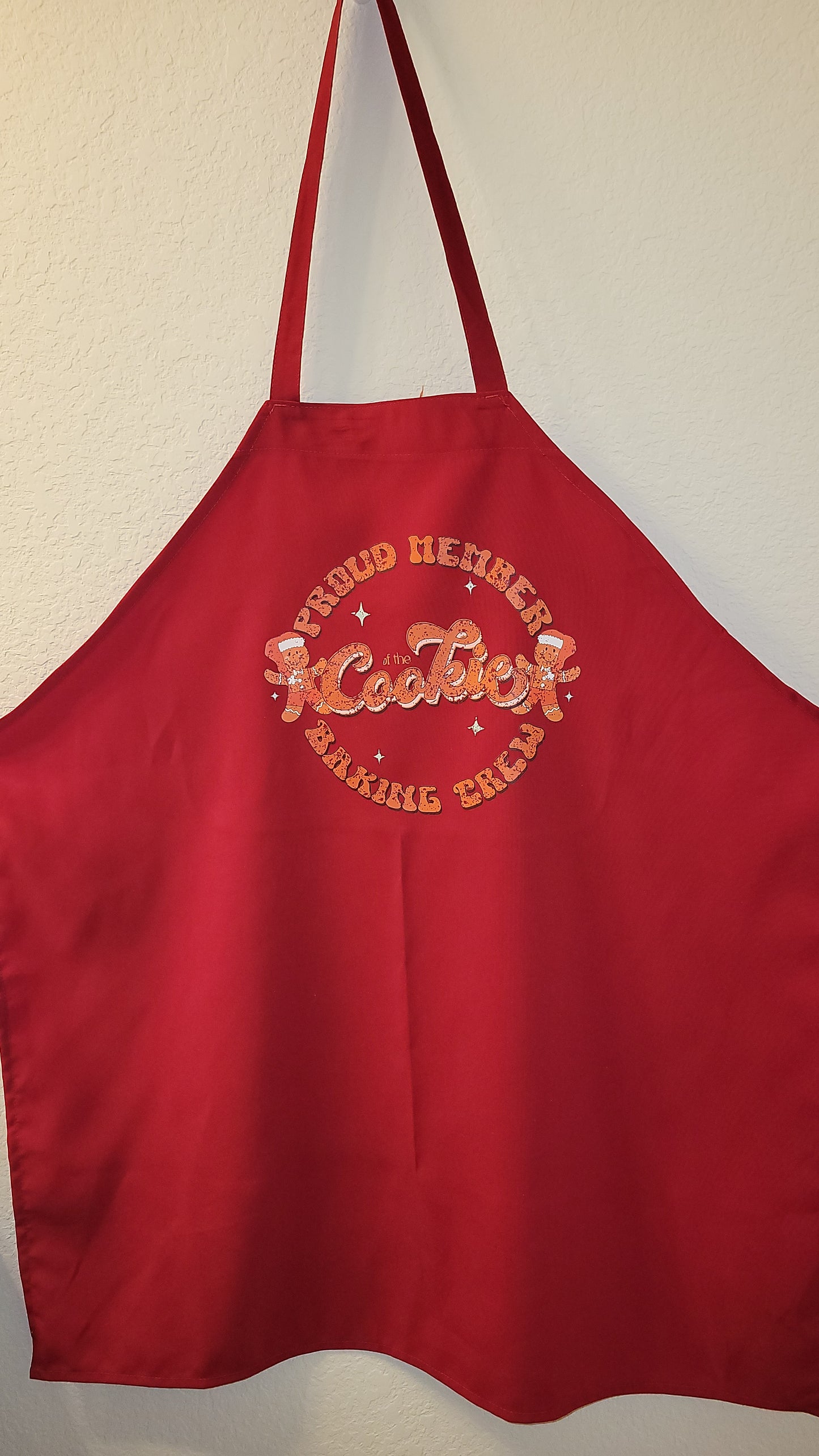 Christmas Apron Proud member cookie baking crew