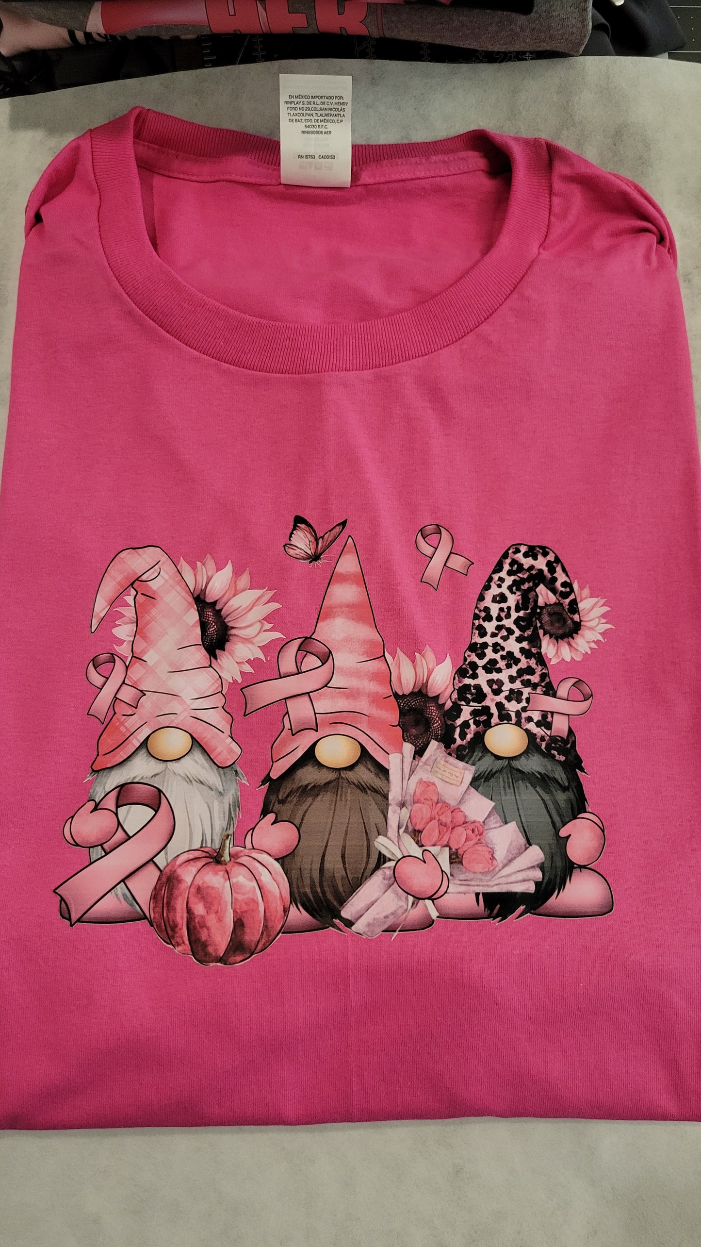 Gnomes Breast Cancer Shirt