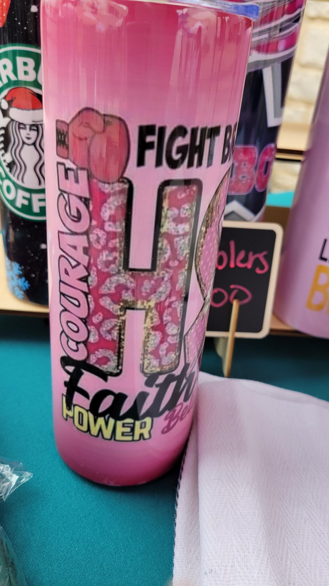 Breast Cancer Hope Tumbler