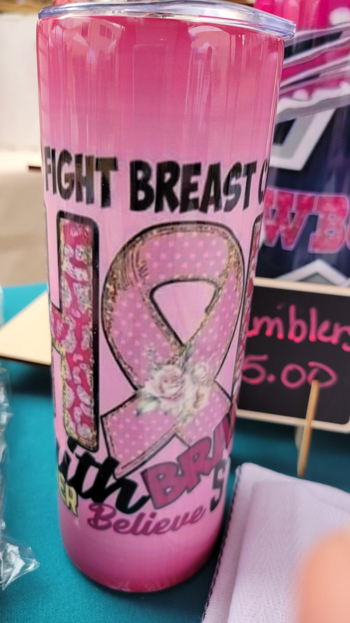 Breast Cancer Hope Tumbler