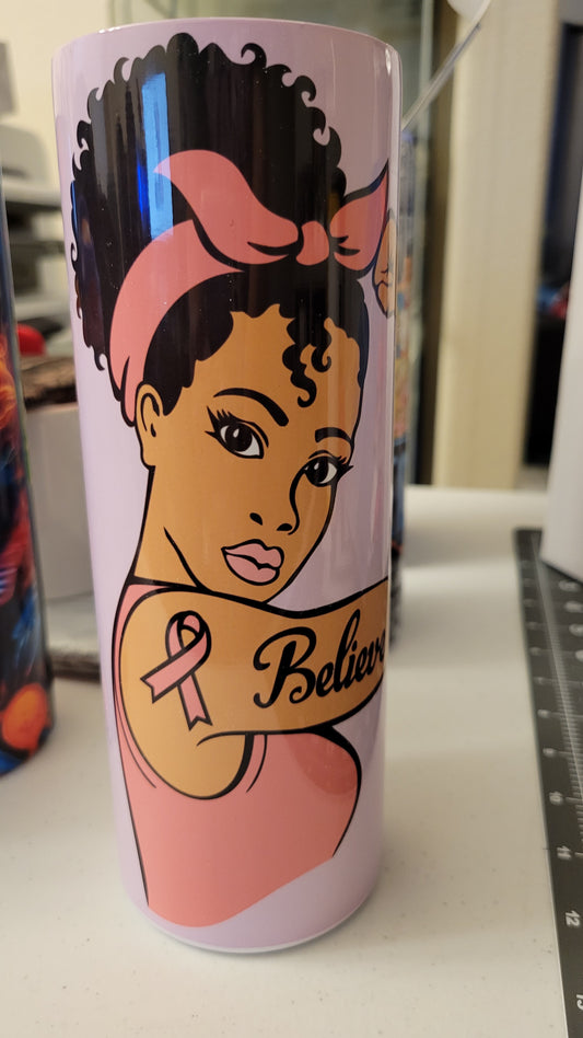 Breast Cancer Tumbler