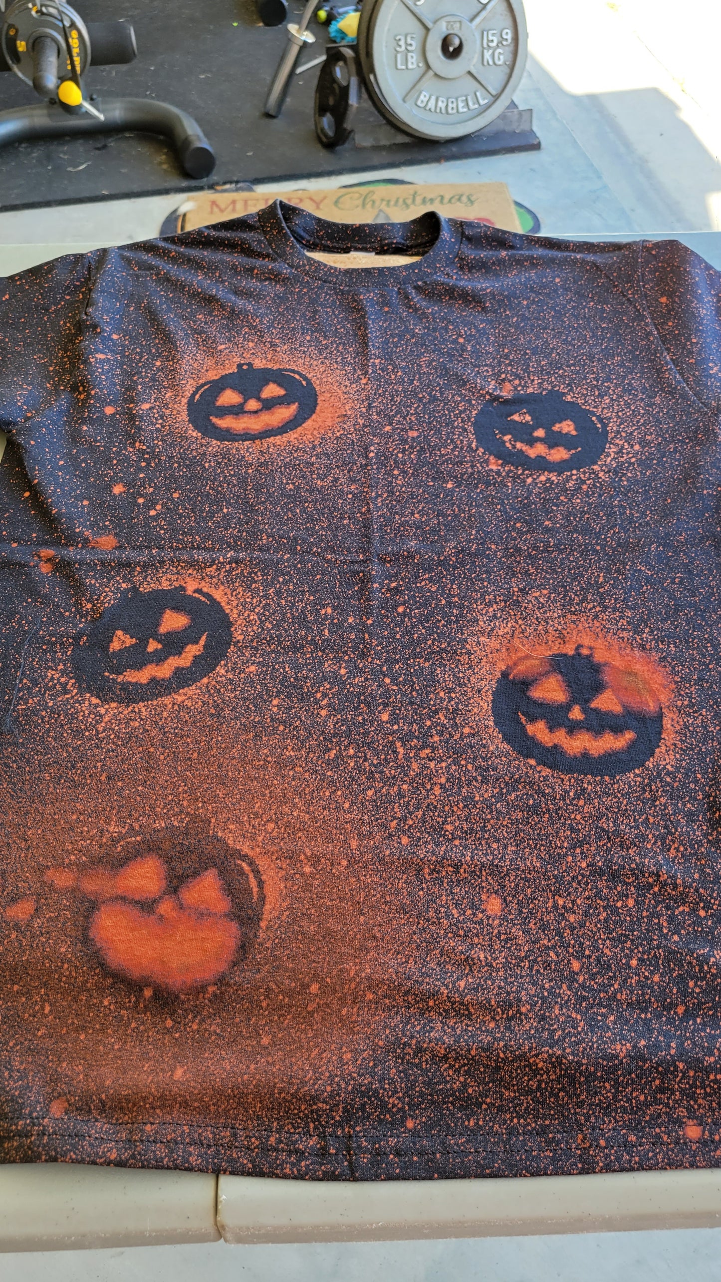 Halloween Bleached Shirts