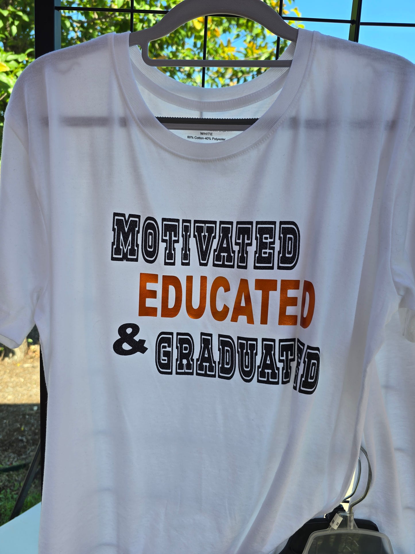 Graduation shirts. Personalization available