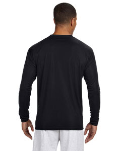 N3165 Long Sleeve Cooling performance With 2 Embroidery Logo