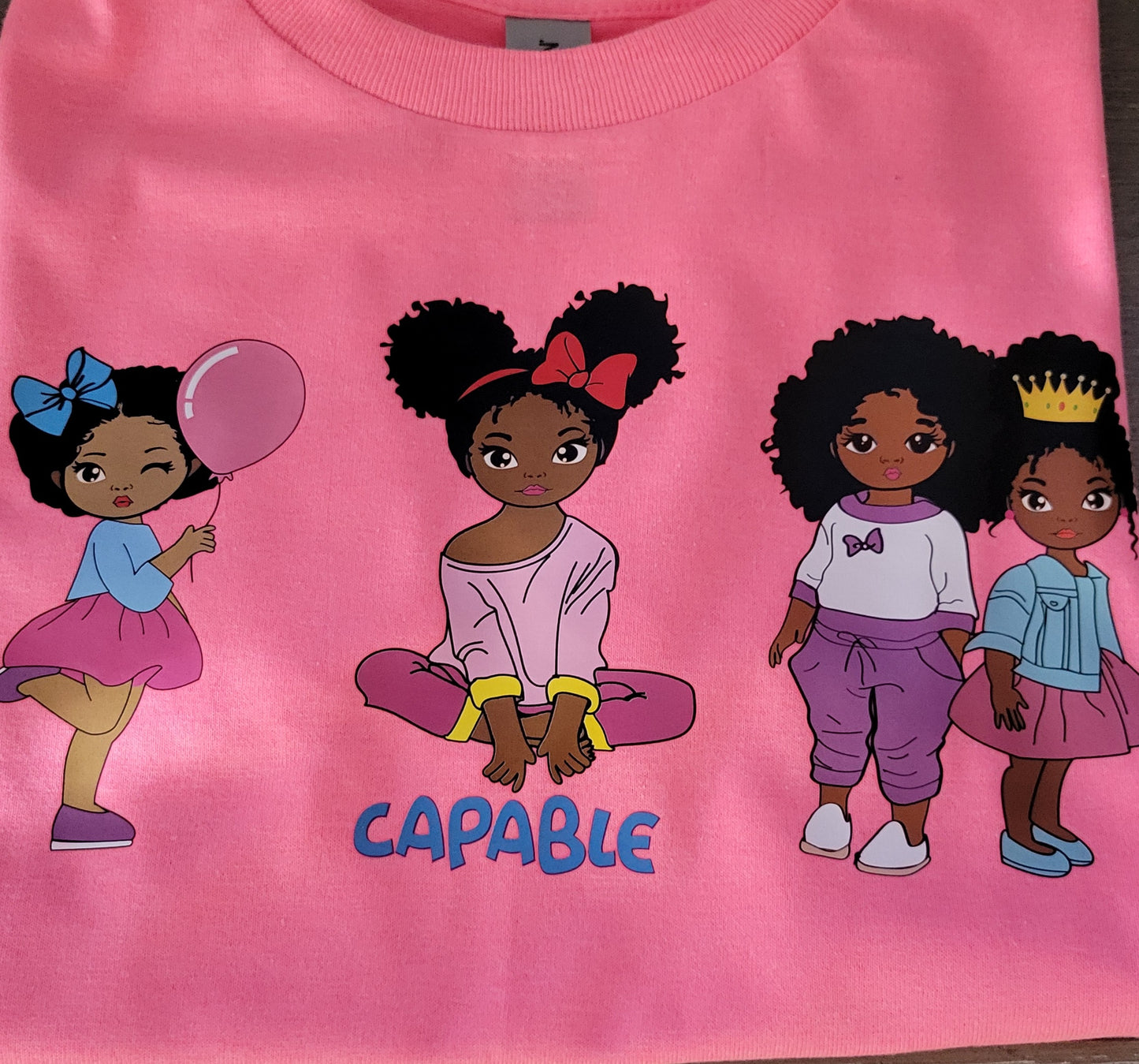 Youth 'Capable Beautiful Girls' T-shirt