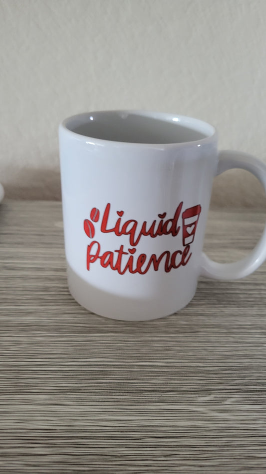 Coffee Mug Liquid Patience