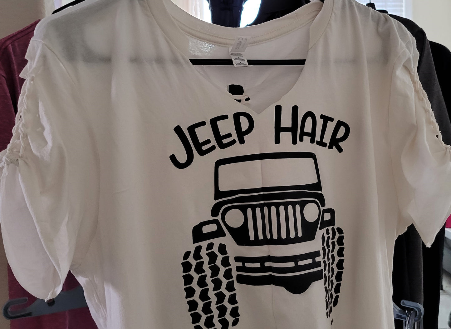 Jeep Hair Don't Care T-shirt